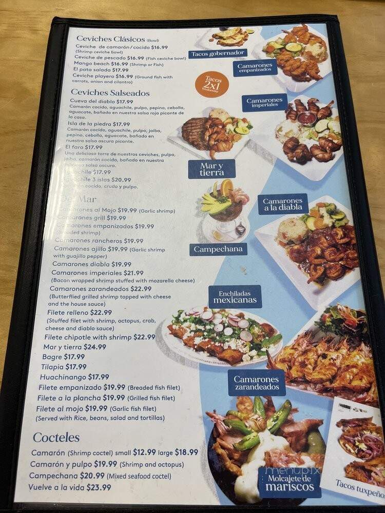 El Pata Salada - Armona, CA menu_pic