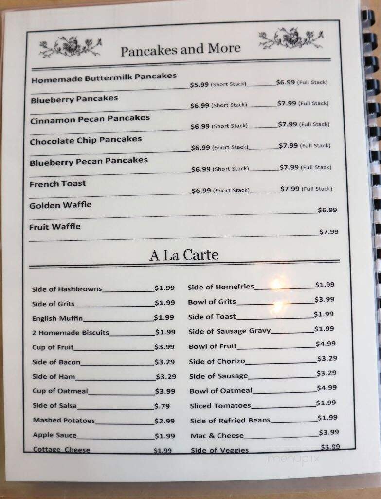 Belle's Kitchen - Houston, TX menu_pic