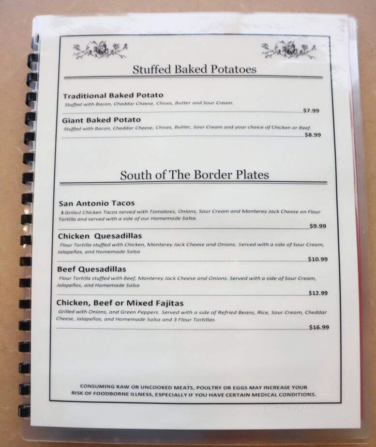 Belle's Kitchen - Houston, TX menu_pic