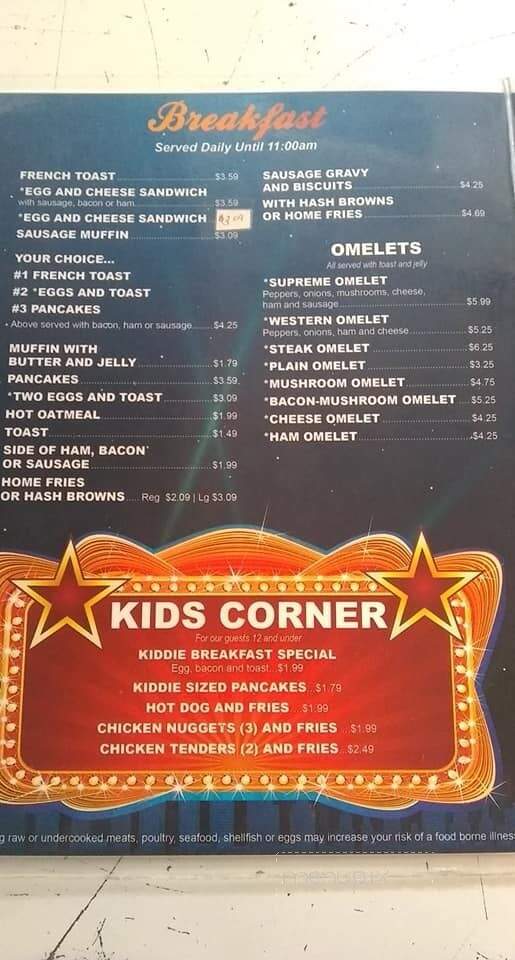 See Mor's All Star Grill - Normalville, PA menu_pic