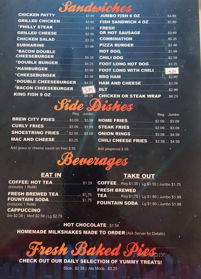 See Mor's All Star Grill - Normalville, PA menu_pic