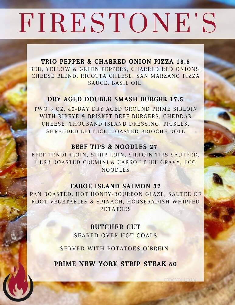 Firestone's - Erie, PA menu_pic