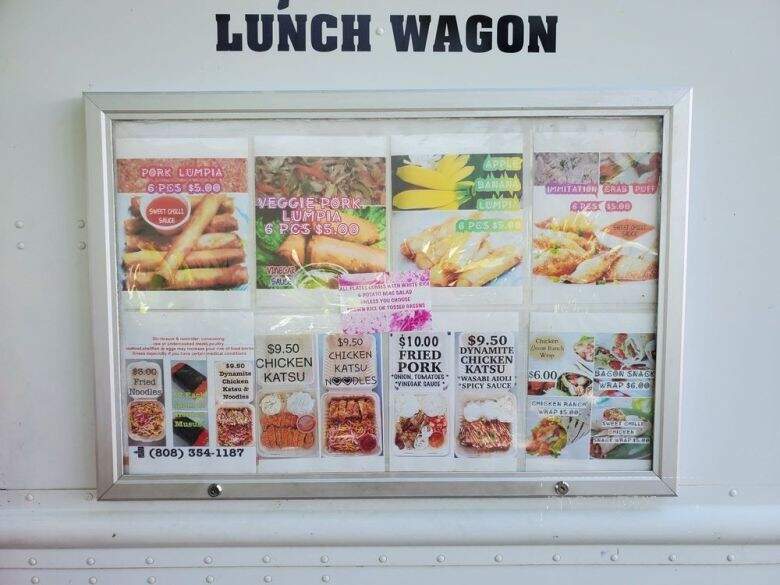 Wrap and Roll Lunch Wagon - Kapolei, HI menu_pic