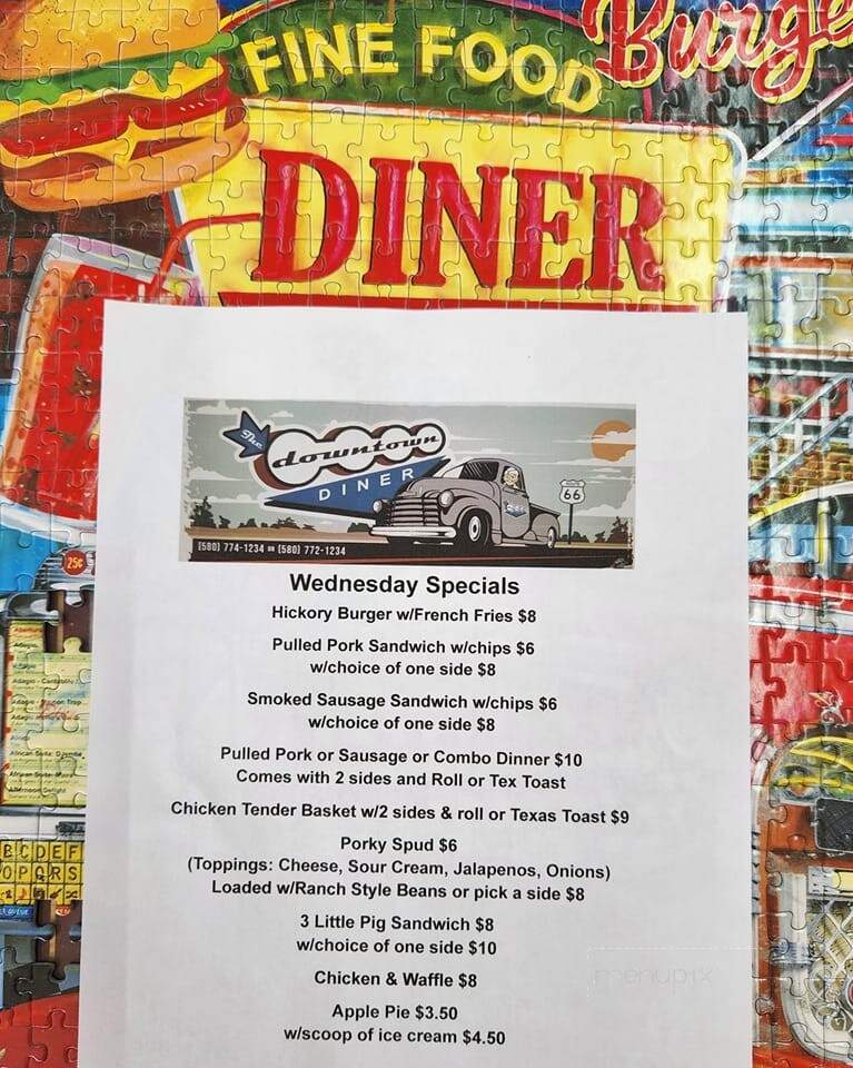 Downtown Diner - Weatherford, OK