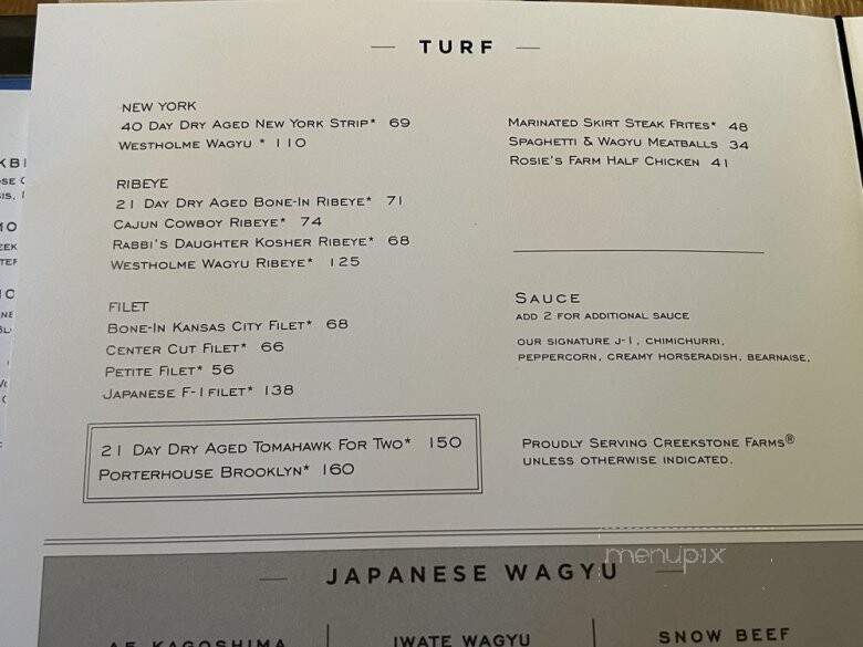 BOA Steakhouse - Manhattan Beach, CA menu_pic