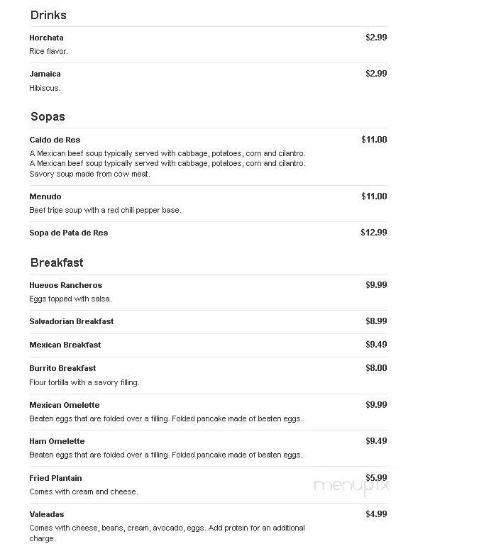 Los Ranchos Market - Shakopee, MN menu_pic
