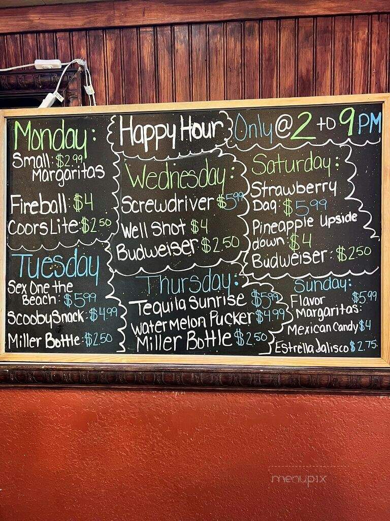 Los Cabos - Kingsville, TX menu_pic