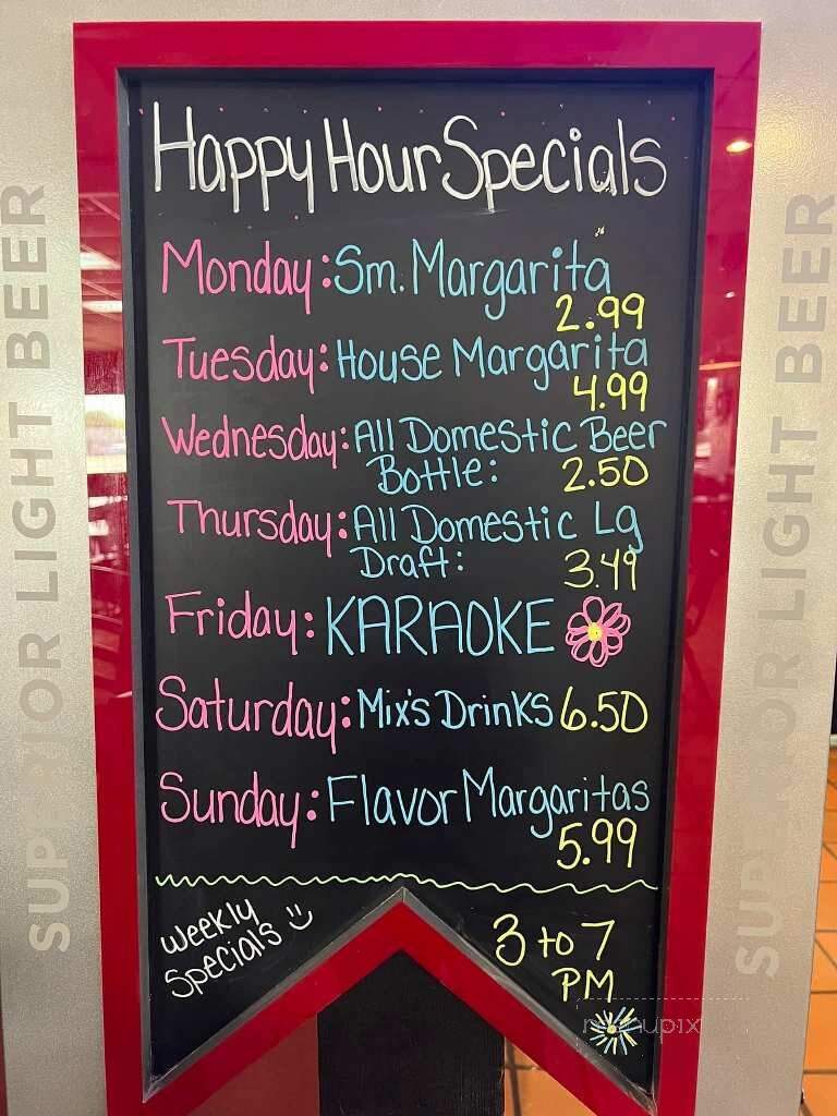Los Cabos - Kingsville, TX menu_pic