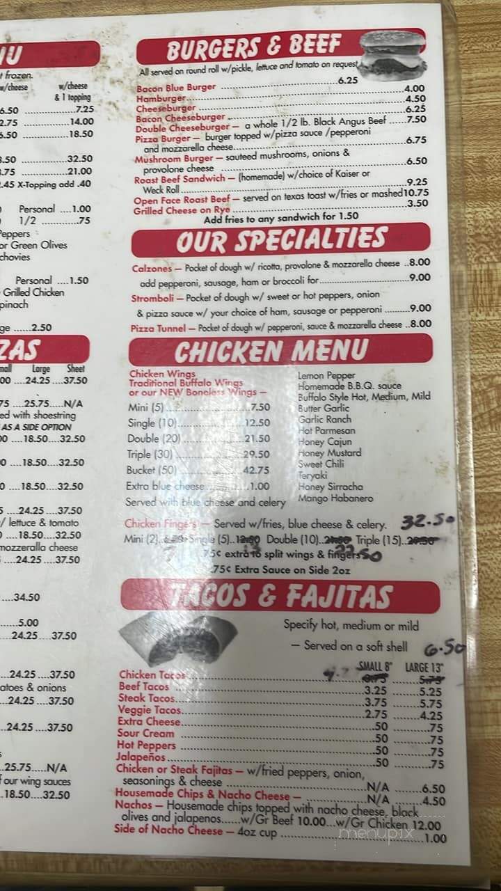Pizza By Molino's - Buffalo, NY menu_pic