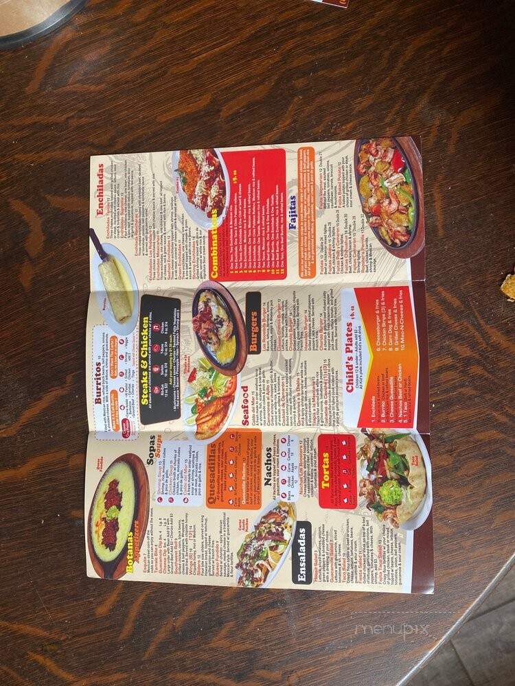 Los Roosters - Bonnerdale, AR menu_pic