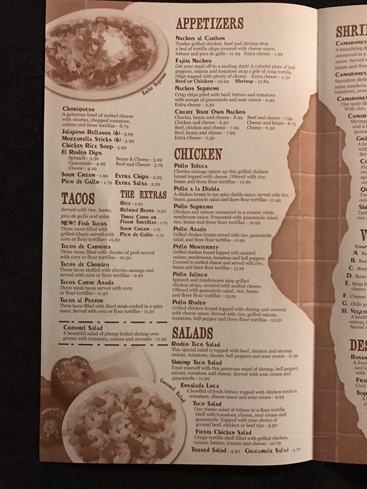 El Rodeo Mexican Restaurant - Benton Harbor, MI menu_pic