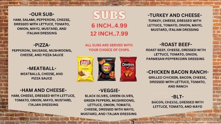Block City Pizza - Huntingdon, TN menu_pic