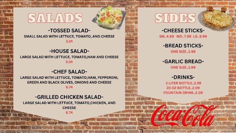 Block City Pizza - Huntingdon, TN menu_pic