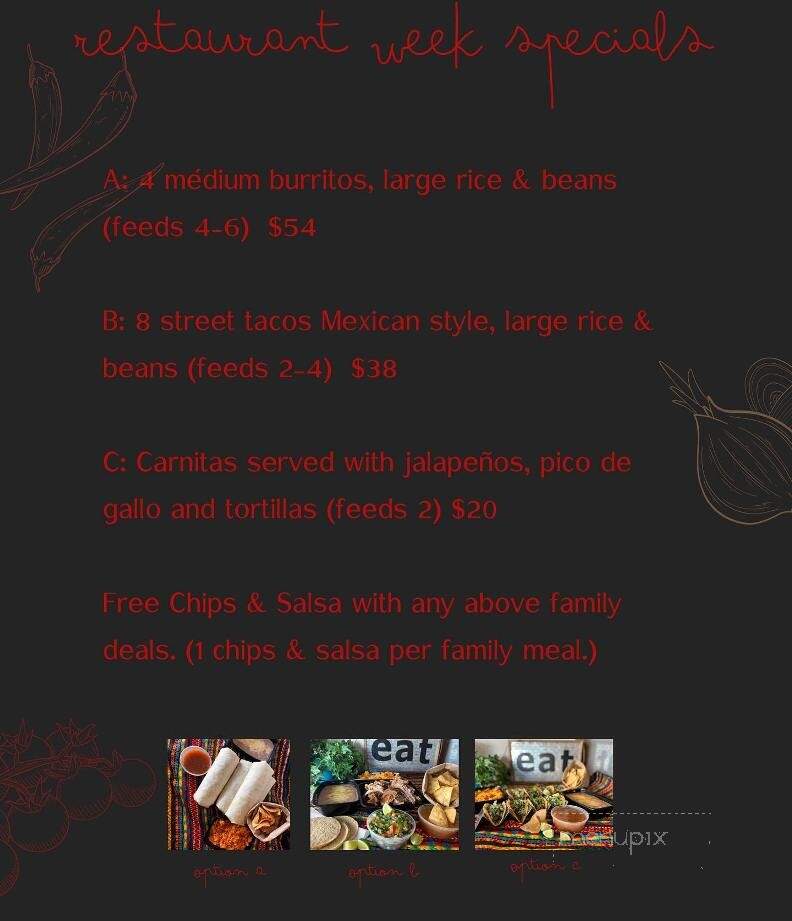 El Amigo Pepe - Niles, MI menu_pic
