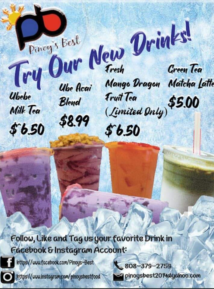 Pinoy's Best - Waipahu, HI menu_pic