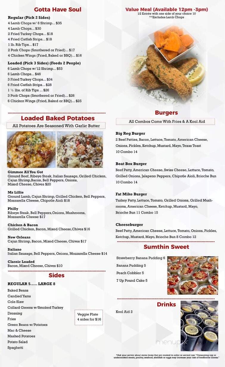 Lillie Bells - Southfield, MI menu_pic