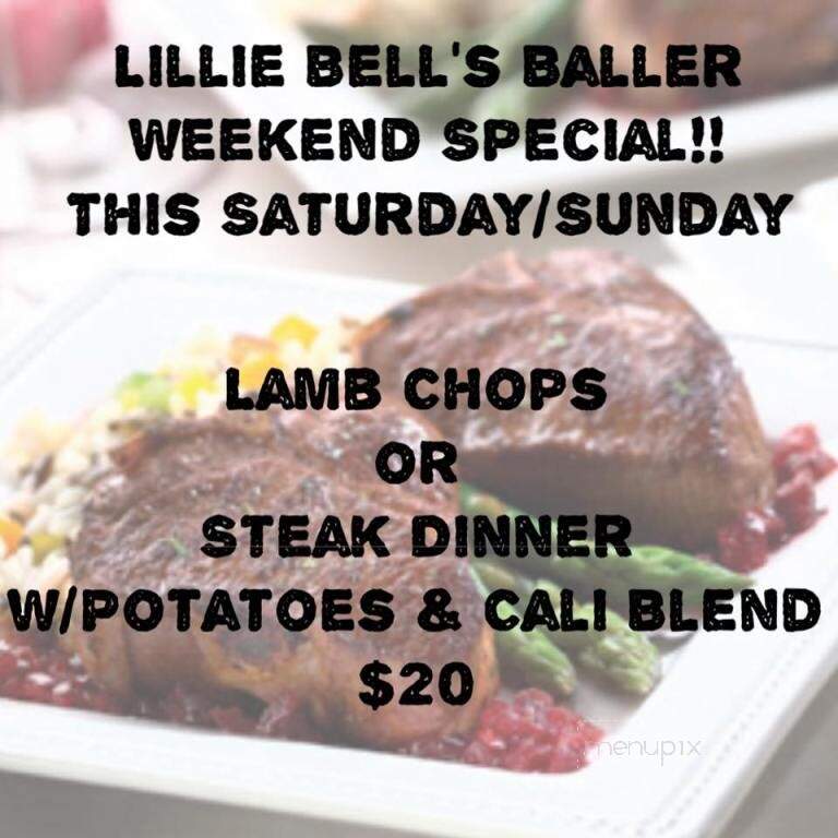 Lillie Bells - Southfield, MI menu_pic