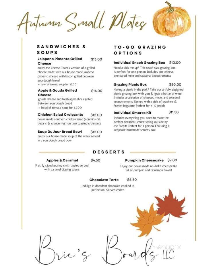 Illumination Wines - Fort Mill, SC menu_pic