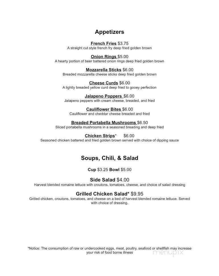 Petticoat Junction - Seymour, WI menu_pic