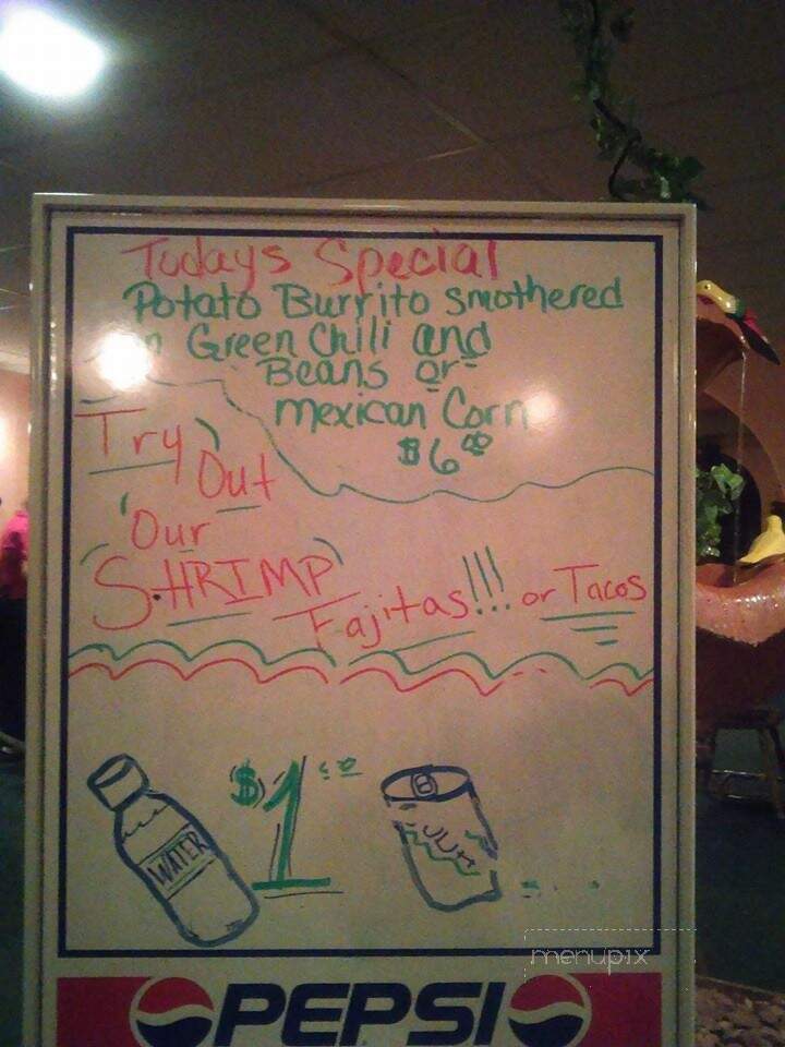 Felisa's Mexican Food & Lounge - La Junta, CO menu_pic