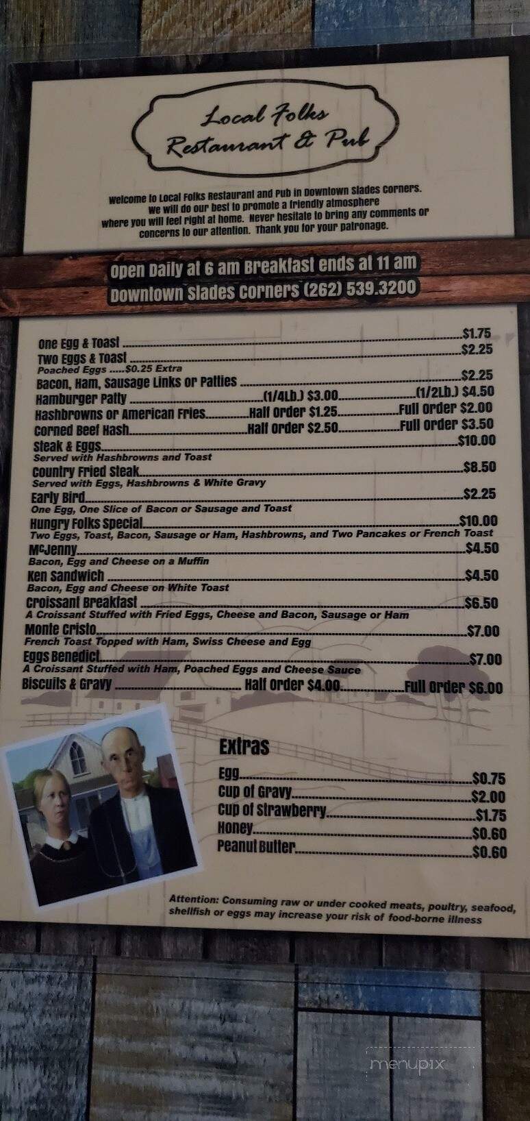 Local Folks - Burlington, WI menu_pic