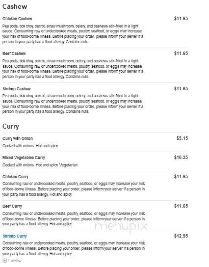 China Sky Restaurant - Dorchester Center, MA menu_pic