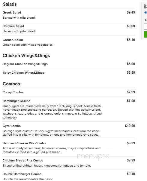Papa's Drive-Thru - Flint, MI menu_pic