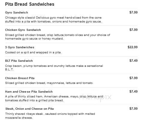 Papa's Drive-Thru - Flint, MI menu_pic