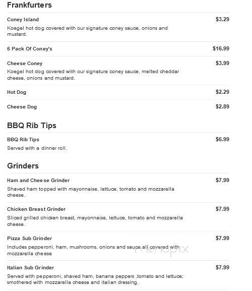 Papa's Drive-Thru - Flint, MI menu_pic
