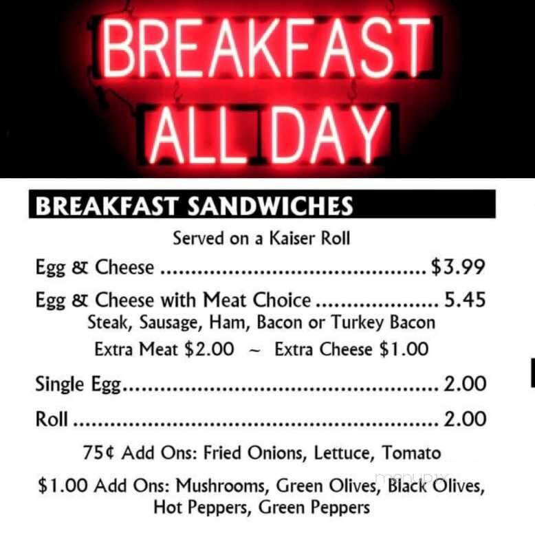 Frankie's Pizza Wings & Things - Niagara Falls, NY menu_pic