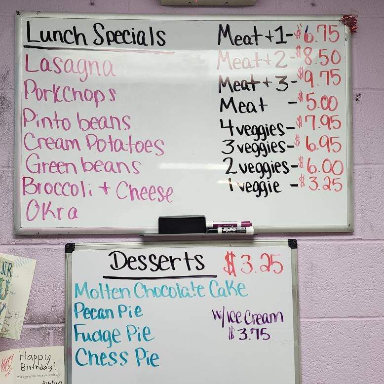 Frankie Family Restaurant - Lebanon, TN menu_pic