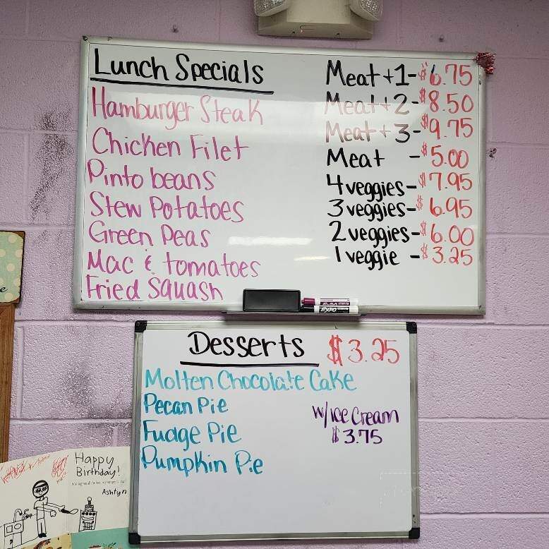 Frankie Family Restaurant - Lebanon, TN menu_pic