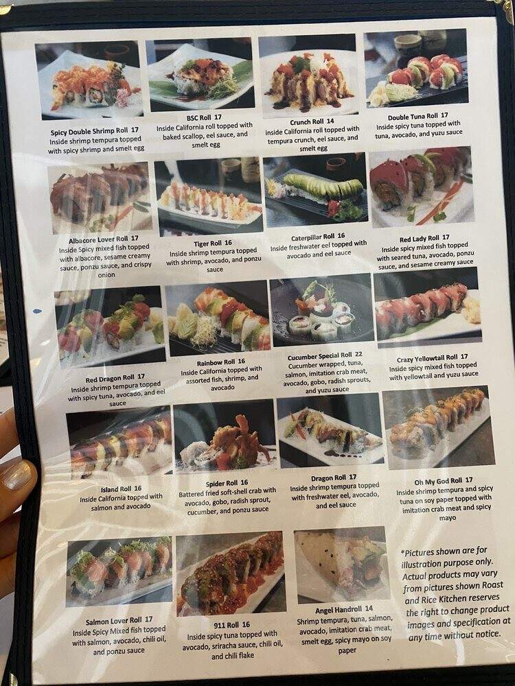 Roast and Rice Kitchen - Westlake Village, CA menu_pic