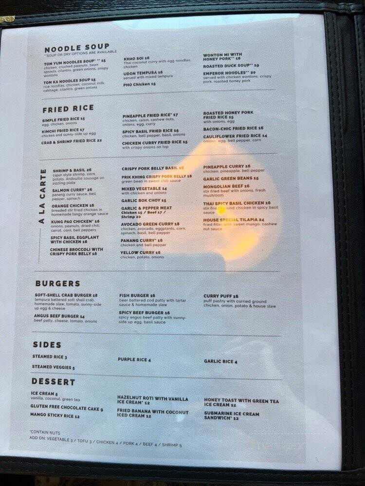 Roast and Rice Kitchen - Westlake Village, CA menu_pic