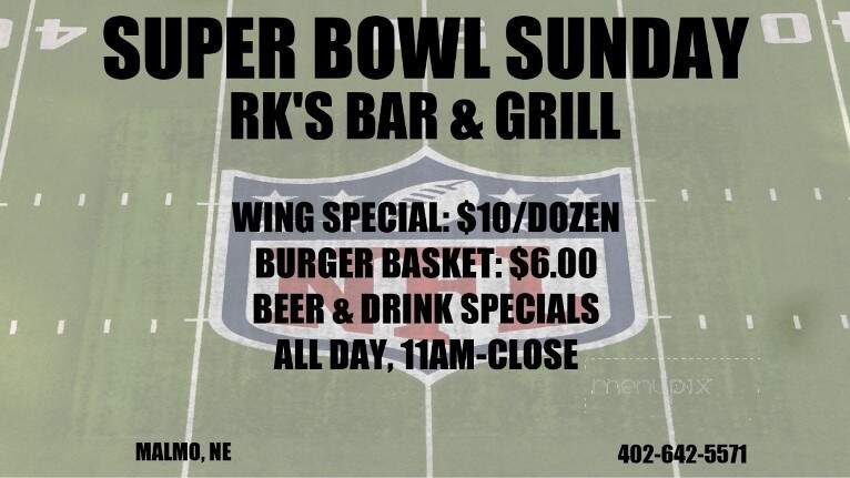 RK's Bar & Grill - Malmo, NE