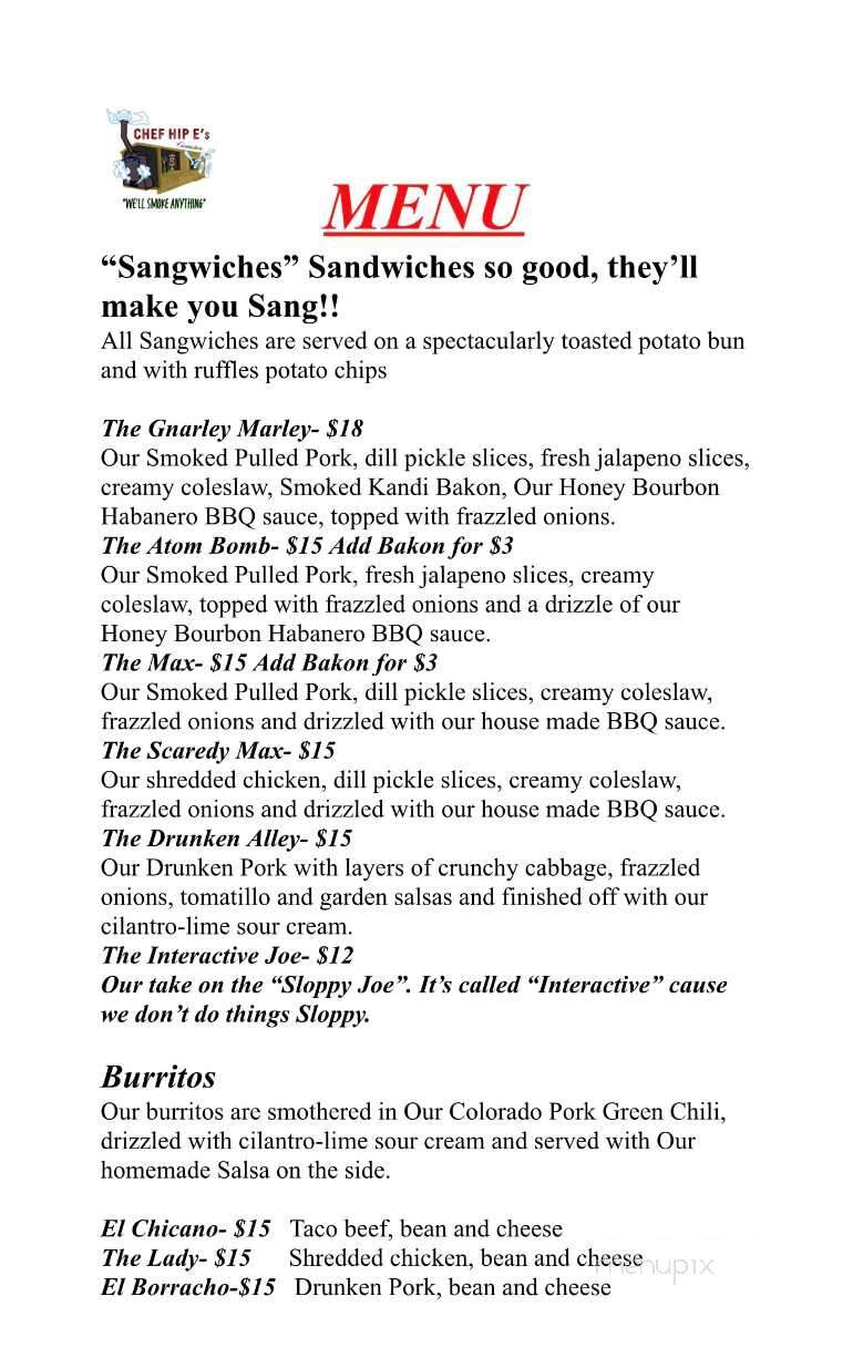 Verona Vineyards - Verona, KY menu_pic