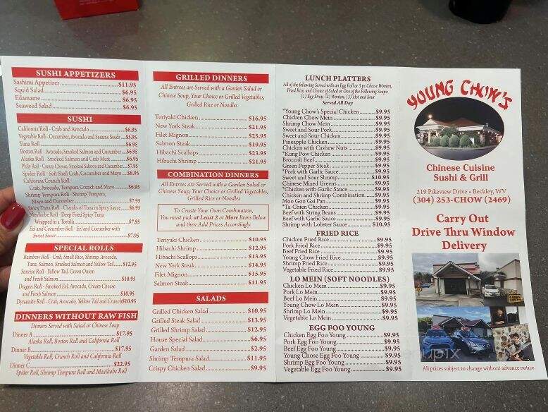 Young Chow's Carry Out - Beckley, WV