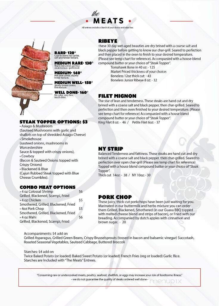 Southern Vine's - Benson, NC menu_pic