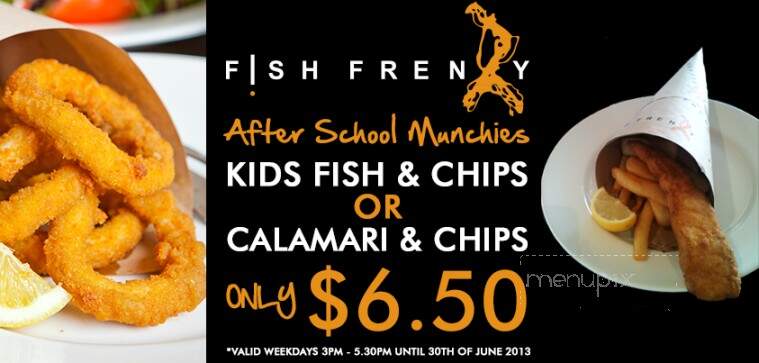 Fish Frenzy - Beckley, WV menu_pic