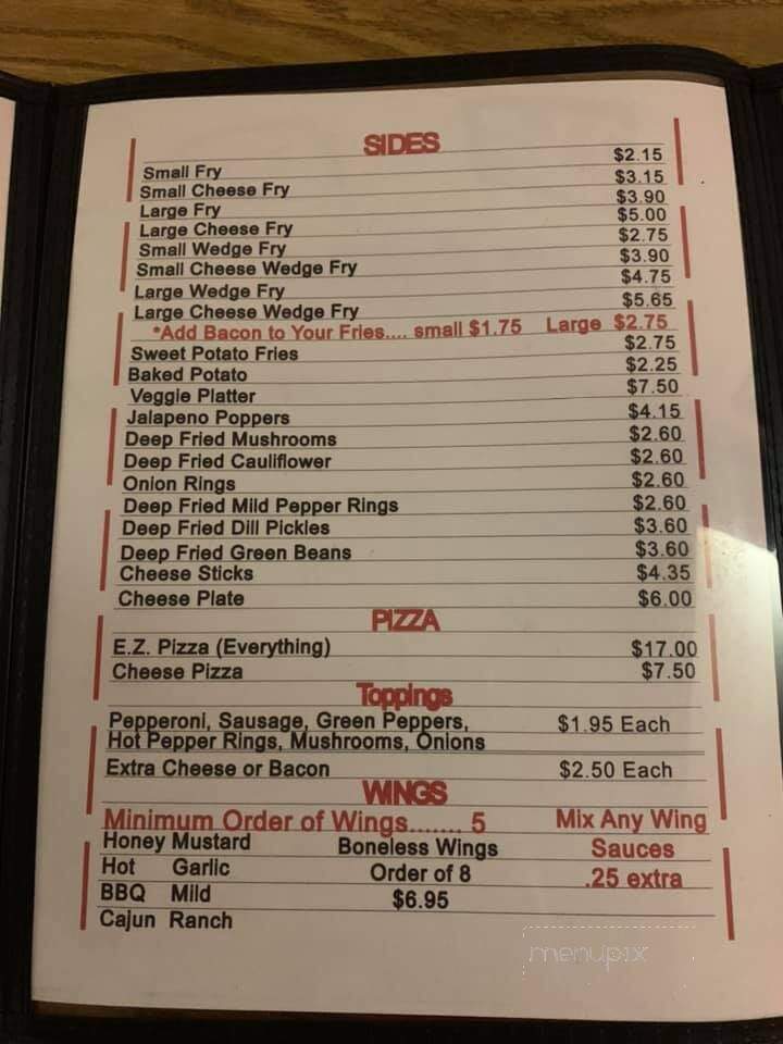 Orangeville Tavern - Sharpsville, PA menu_pic