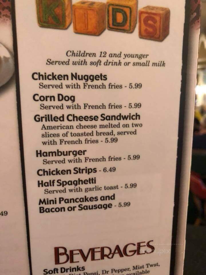 Grecian Garden Restaurant - Chillicothe, IL menu_pic