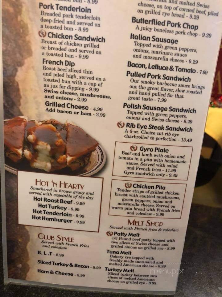 Grecian Garden Restaurant - Chillicothe, IL menu_pic