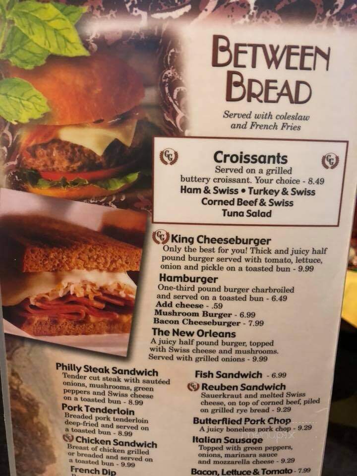 Grecian Garden Restaurant - Chillicothe, IL menu_pic