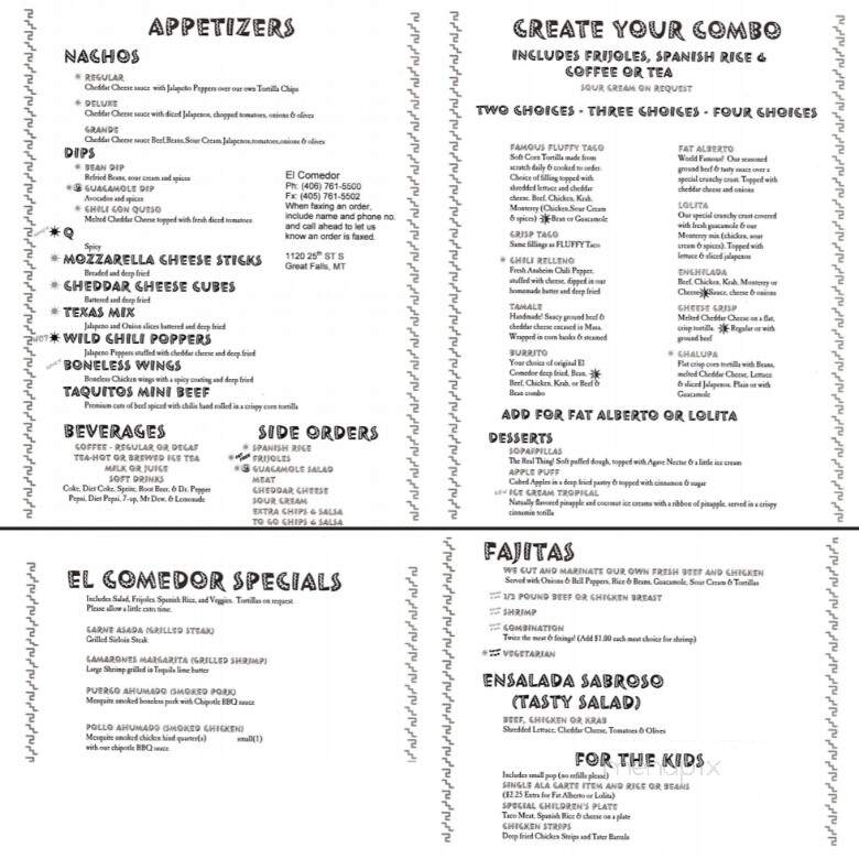 El Comedor Mexican Restaurant - Great Falls, MT