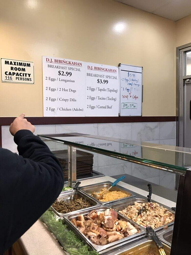 D J Restaurant - Vallejo, CA menu_pic