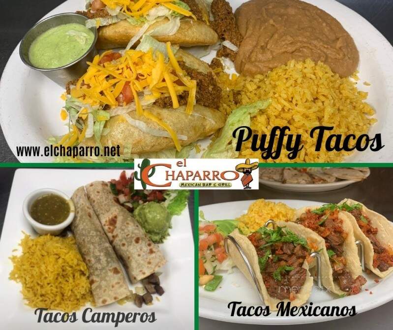 El Chaparro Mexican Bar & Grill - The Woodlands, TX menu_pic