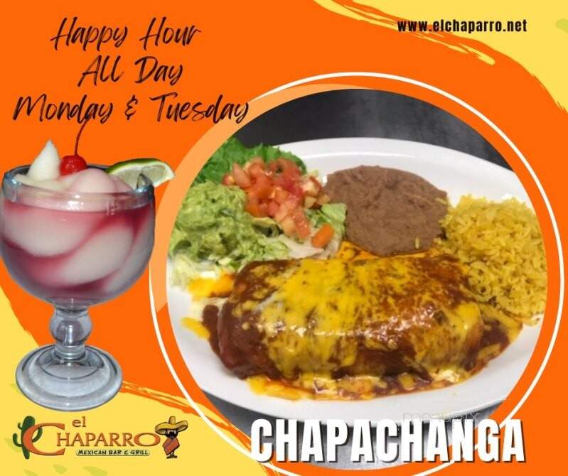 El Chaparro Mexican Bar & Grill - The Woodlands, TX menu_pic