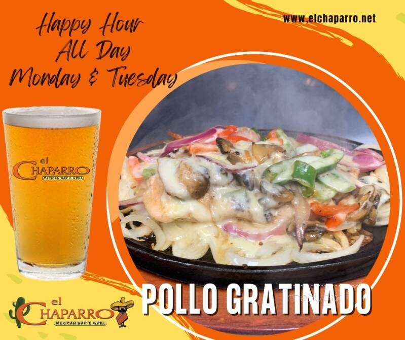 El Chaparro Mexican Bar & Grill - The Woodlands, TX menu_pic