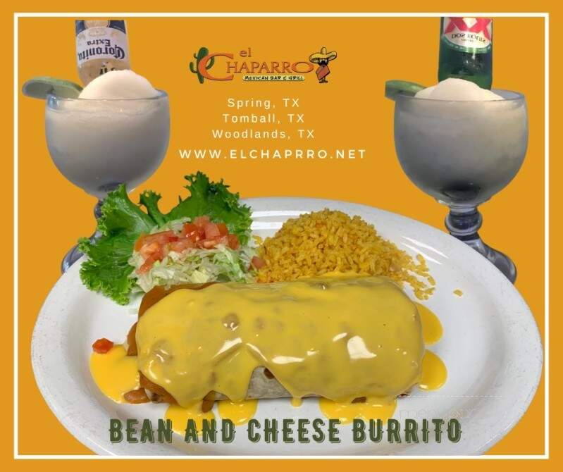 El Chaparro Mexican Bar & Grill - The Woodlands, TX menu_pic