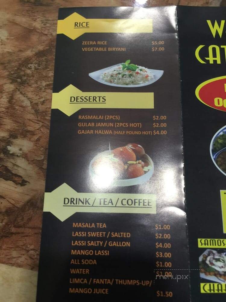 Punjabi Dhaba Catering & Sweets - South Richmond Hill, NY menu_pic